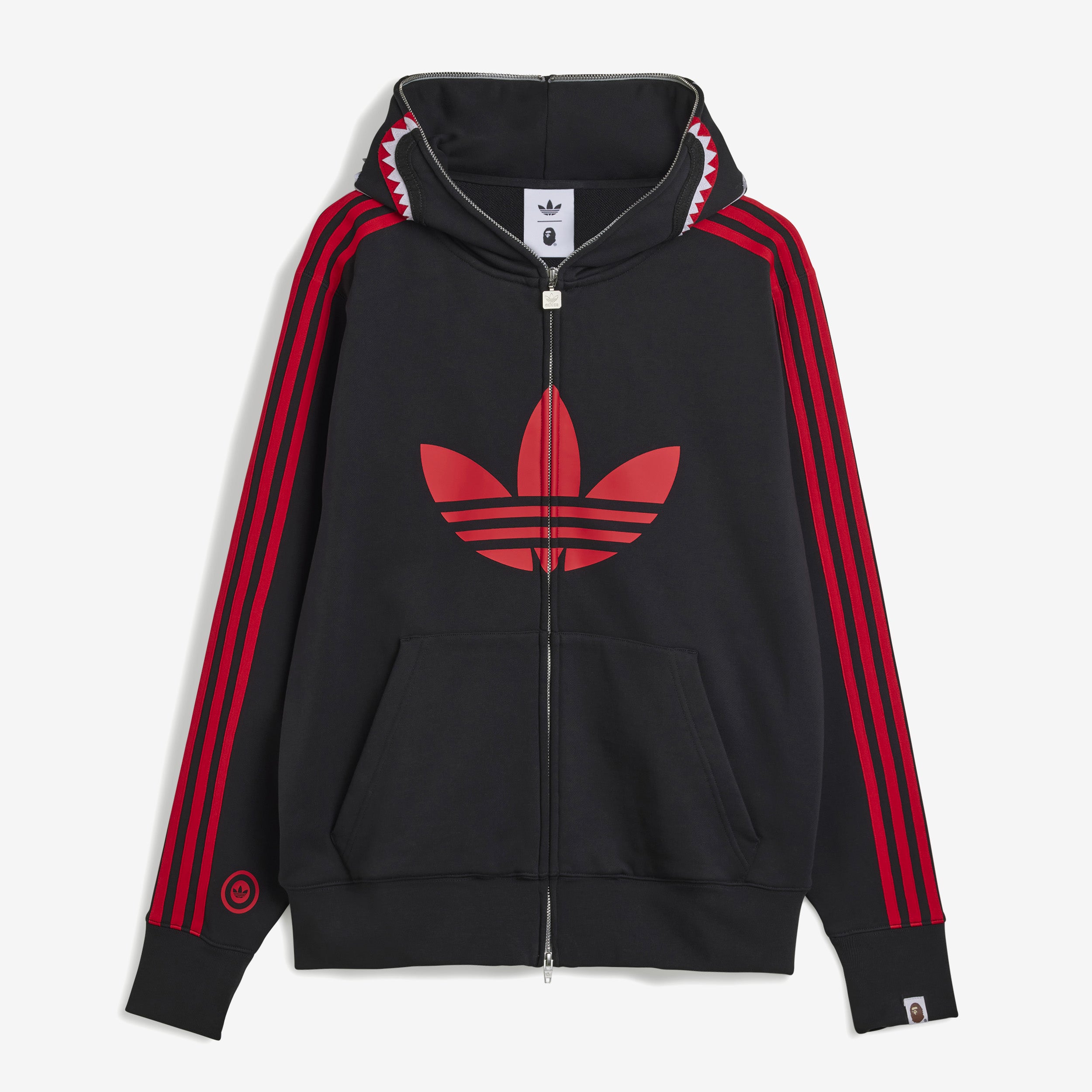 Shark Full-Zip Hoodie x Bape