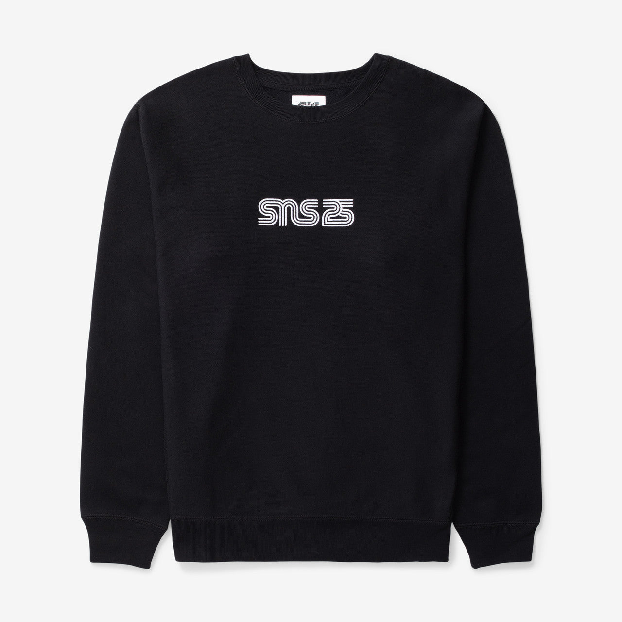 SNS 25th Anniversary Crewneck | SNS-25-CREW-BLK